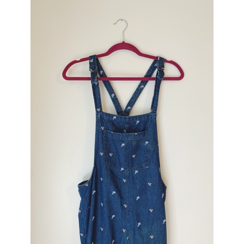 Embroidered Overalls